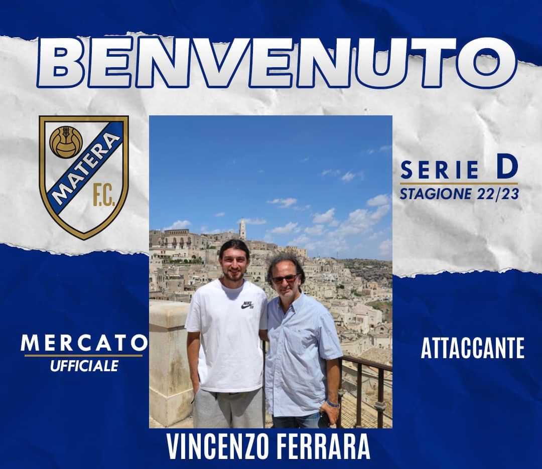Scopri di più sull'articolo Vincenzo Ferrara è un nuovo giocatore del FC Matera