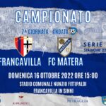 FC Francavilla – FC Matera: info vendita biglietti settore ospiti